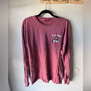 Comfort Colors Lenoir-Rhyne University Bears Long Sleeve Pocket Tee - L